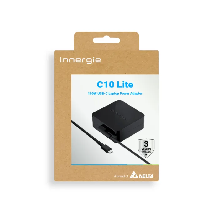 Innergie USB-C Laptop Power Adapter 100W - C10 Lite - USB-C, 100W — image 1