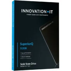 Innovation IT SuperiorQ 512GB 2.5" SATA III SSD - 560 MB/s, QLC