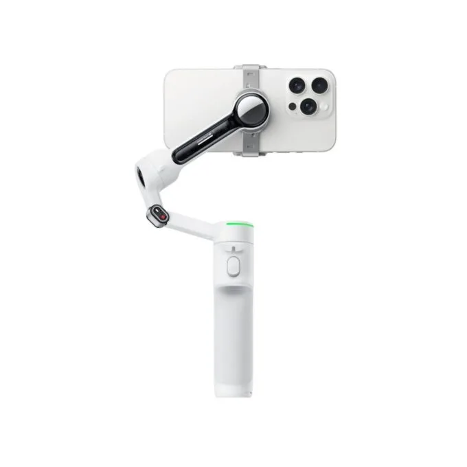 Insta360 Creator Bundle (White) Gimbal Stabilizer for Smartphone - Flow 2 Pro - AI-Powered — image 4