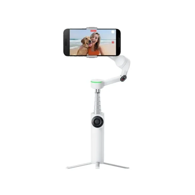 Insta360 Creator Bundle (White) Gimbal Stabilizer for Smartphone - Flow 2 Pro - AI-Powered — image 5