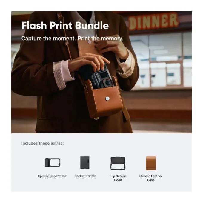 Insta360 Flash Print Bundle Action Camera - Ace Pro 2 - With pocket printer, prints instantly — image 5