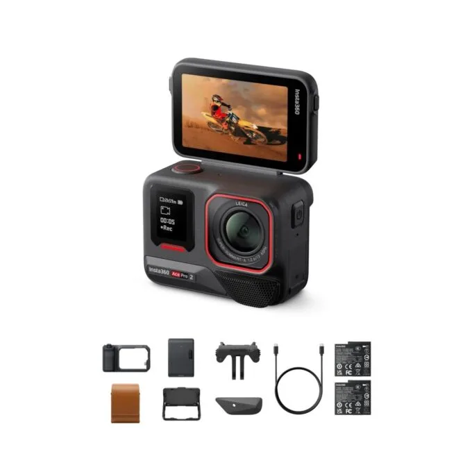 Insta360 Flash Print Bundle Action Camera - Ace Pro 2 - With pocket printer, prints instantly — image 1