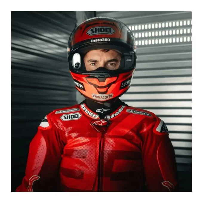 Insta360 GO 3 GO 3S Motorcycle In-Helmet POV Mount - Compact, lightweight first-person POV — image 4