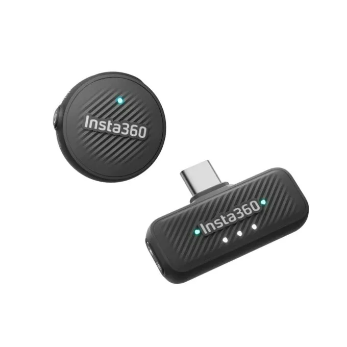 Insta360 Microphone Air - 1 Transmitter, 1 Receiver - 10H Battery, 300m range, built-in noise reduct — image 1
