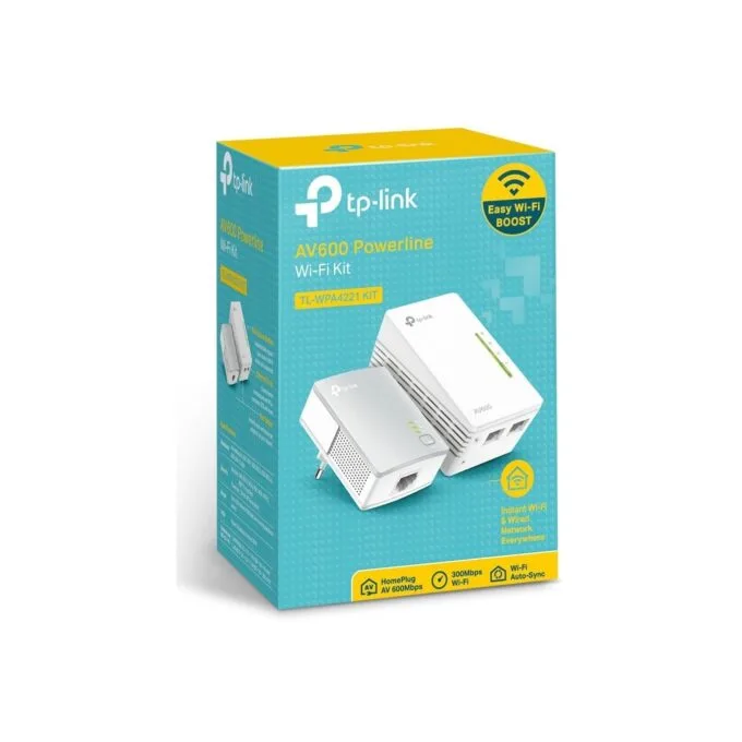 INTD TP-LINK Powerline TL-WPA4221 KIT AV600 - TL-WPA4221 - WLAN Extender — image 4