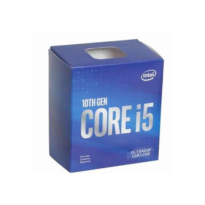 Intel Core i5-10400F - Boxed - LGA1200, 6 Cores, 12 Threads, 65W, 2.9 GHz (BX8076110400F) — image 1