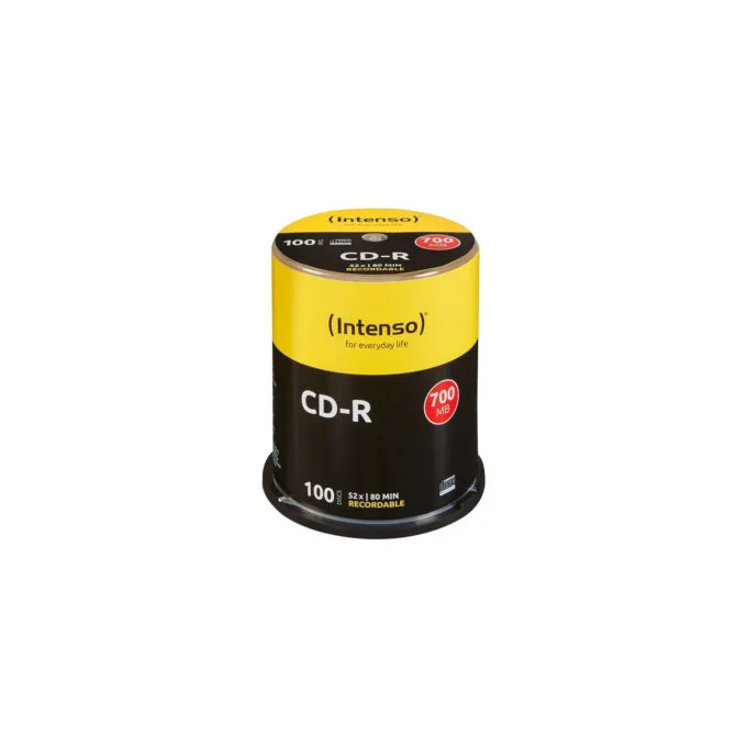 Intenso CD-R 700 MB 52x Blank Discs 100-Pack — image 1