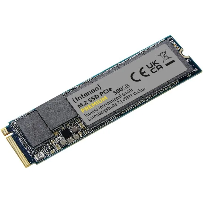 Intenso Premium 500GB M.2 2280 NVMe SSD - PCIe 3.0 x4 2100 MB/s - 3835450 — image 2