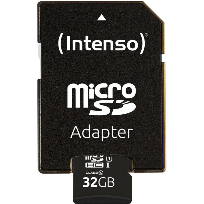 Intenso Premium microSDHC 32GB - UHS-I U1 Class 10, up to 90 MB/s - SD Adapter Included — image 2