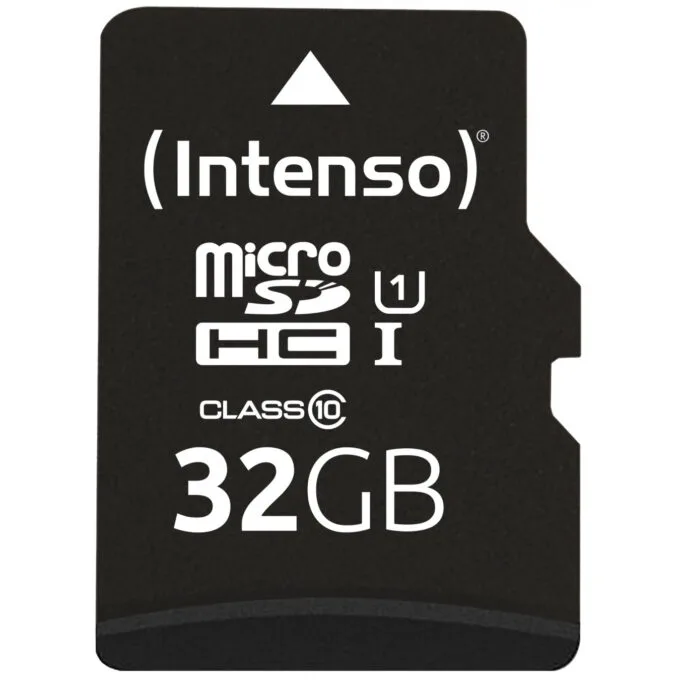 Intenso Premium microSDHC 32GB - UHS-I U1 Class 10, up to 90 MB/s - SD Adapter Included — image 1