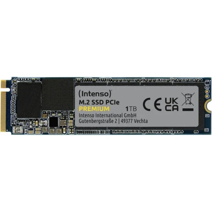 Intenso Premium NVMe M.2 1TB - PCIe 3.0 x4 NVMe 1.3 2100 MB/s - 4034303031221 — image 2
