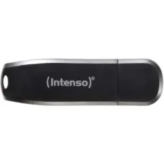 Intenso Speed Line USB 3.2 Gen1 Flash Drive - 64 GB - Black - USB Type-A - 70 MB/s
