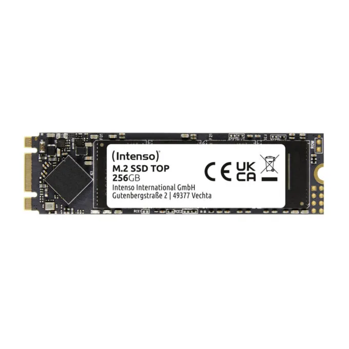 Intenso TOP 256GB M.2 2280 SATA III SSD - 520 MB/s Read - 3832440 — image 3