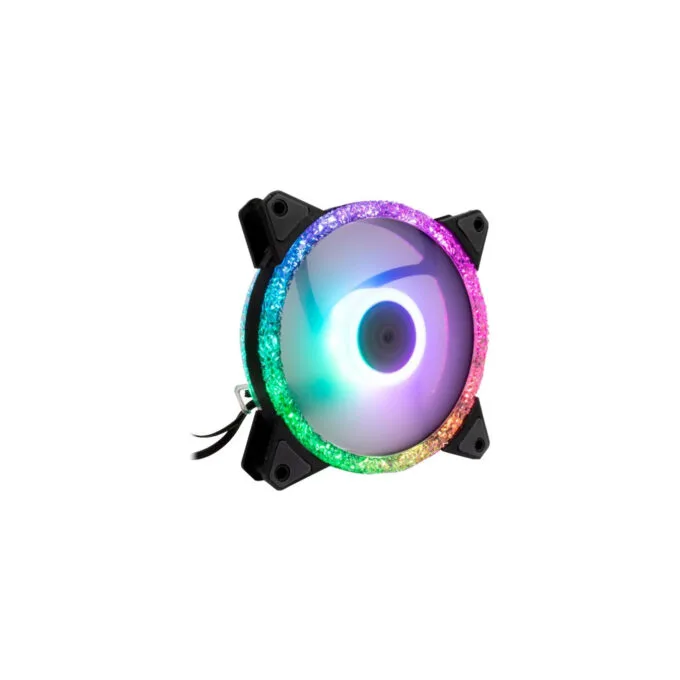Inter-Tech Argus RS-07 RGB 120mm 3-Fan Set 900-1200 RPM — image 2