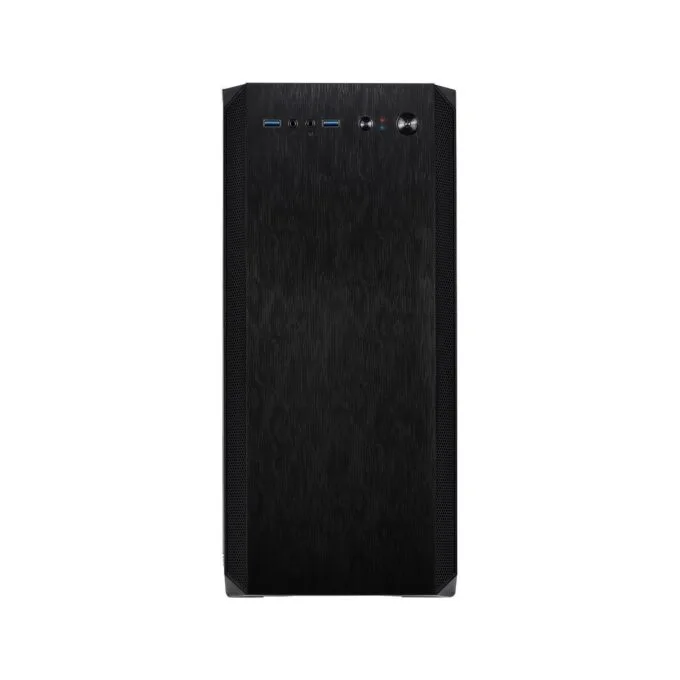 Inter-Tech H-606 - Sound-Damped Micro-ATX Mini Tower PC Case — image 2