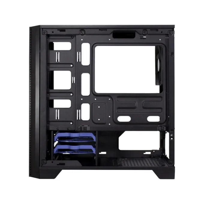 Inter-Tech H-606 - Sound-Damped Micro-ATX Mini Tower PC Case — image 11