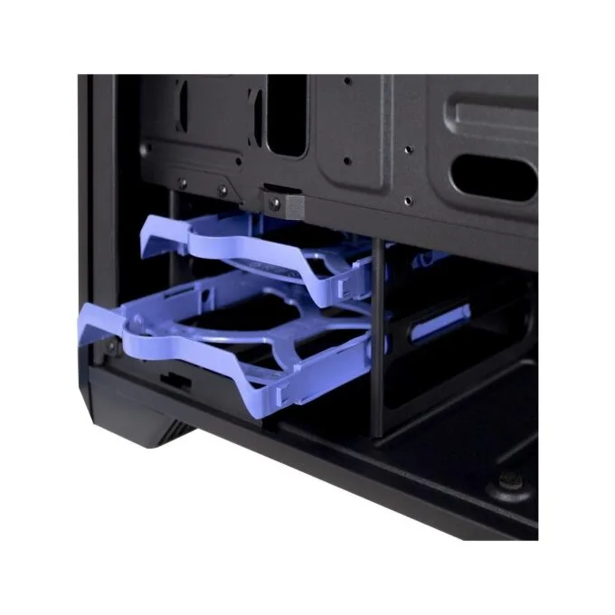 Inter-Tech H-606 - Sound-Damped Micro-ATX Mini Tower PC Case — image 14