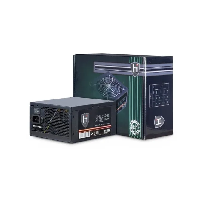 Inter-Tech HIPOWER SP-750 750W ATX PSU - 80+ Bronze 60A +12V Active PFC - SP-750 — image 1