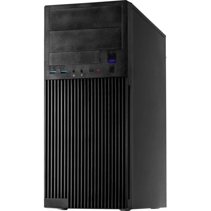 Inter-Tech IT-2815 Linear Midi Tower - ATX/mATX/Mini-ITX Black — image 2