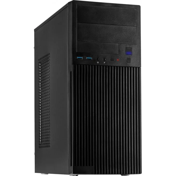 Inter-Tech IT-2815 Linear Midi Tower - ATX/mATX/Mini-ITX Black — image 1