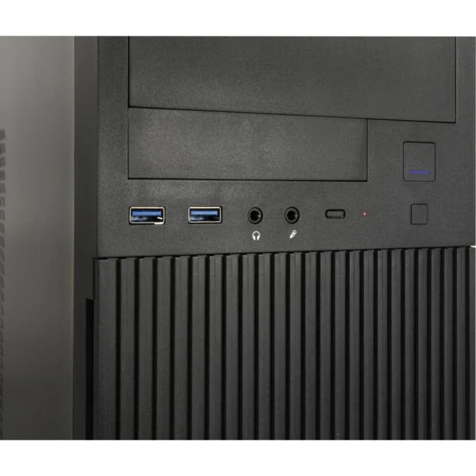 Inter-Tech IT-2815 Linear Midi Tower - ATX/mATX/Mini-ITX Black — image 8