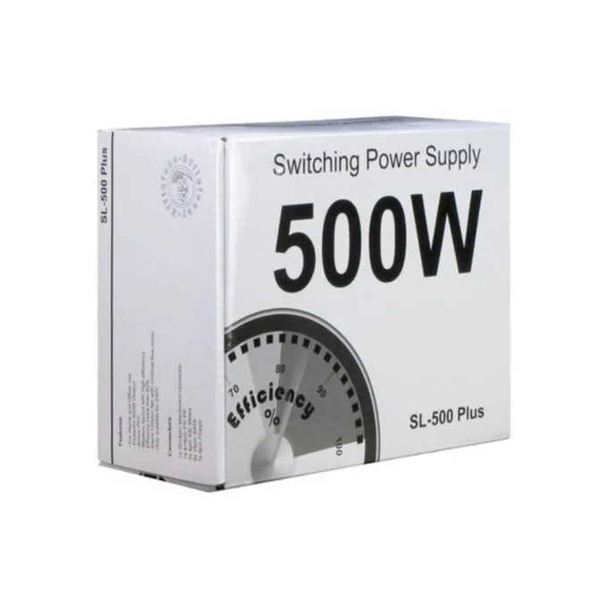 Inter-Tech SL-500 Plus 500W ATX Power Supply - SL-500 - 500W ATX PSU — image 2