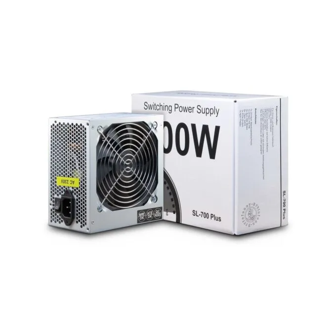Inter-Tech SL-700 Plus 700W ATX PSU - Active PFC, Non-Modular, Silver — image 4