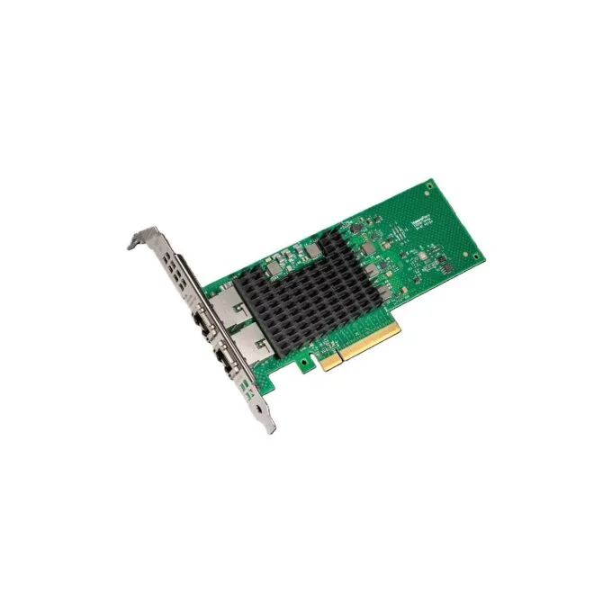 INTG Dual-Port 10GbE RJ45 PCIe Network Adapter - X710-T2L - Low-Profile Bulk Pack — image 1