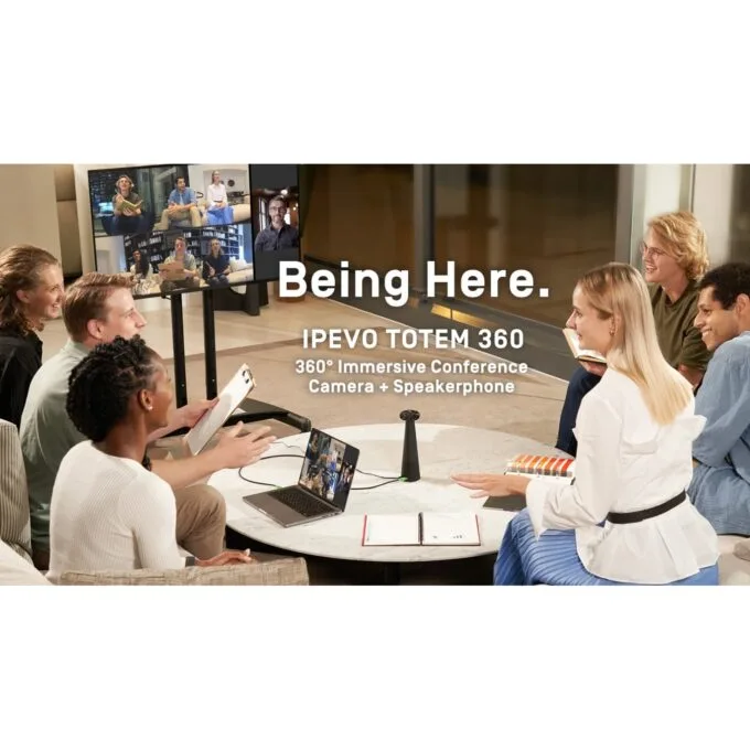 IPEVO Immersive Conference Camera & Speakerphone - TOTEM 360 - Immersive Conference Camera & Speakerphone — image 8