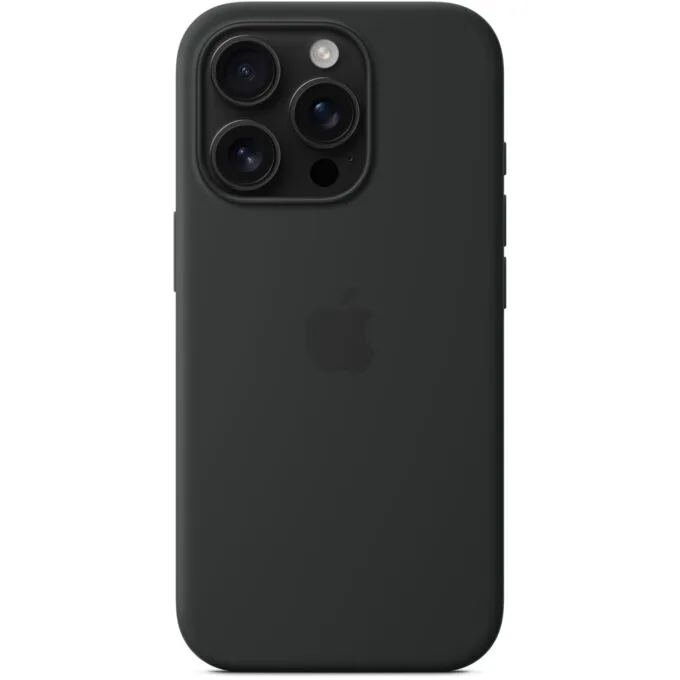 iPhone 16 Pro Silicone Case with MagSafe - Black — image 4