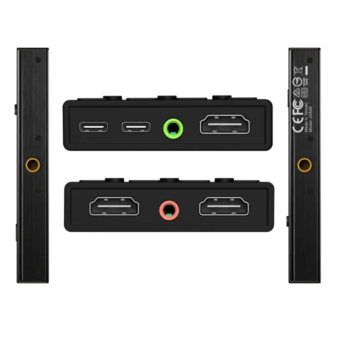 j5create Capture Card - JVA06 - Dual HDMI to USB-C A 1080p 3.5mm DSLR PD Windows Android — image 5