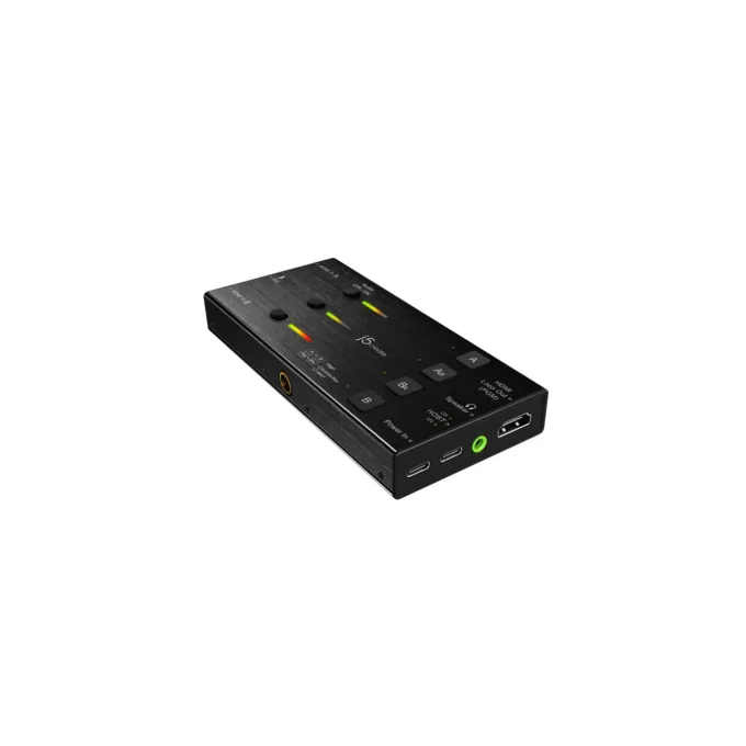 j5create Capture Card - JVA06 - Dual HDMI to USB-C A 1080p 3.5mm DSLR PD Windows Android — image 1