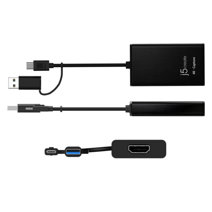 j5create Capture Card - JVA11 - HDMI to USB-C A 2K Windows Android — image 3