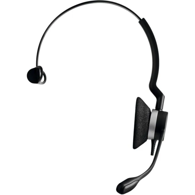 Jabra BIZ 2300 Mono NC Over-the-Head Headset - BIZ 2300 - Black, Wired, Monaural, 150-4500 Hz, PeakStop — image 3
