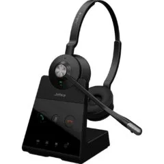 Jabra Engage 65 Stereo Headset - Engage 65 - Black, Wireless, 40-16000 Hz
