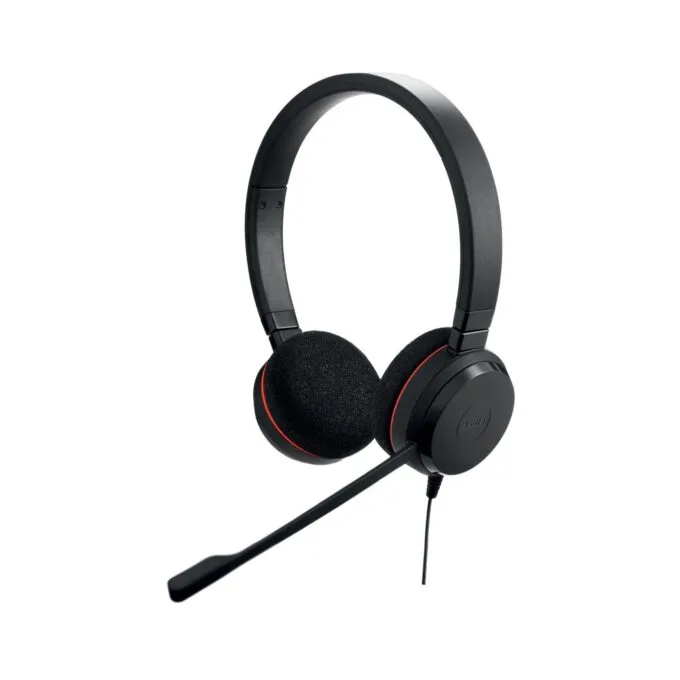Jabra Evolve 20 SE MS Stereo Headset - USB-A - Black — image 1