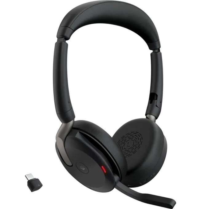 Jabra Evolve2 65 Flex MS Stereo Bluetooth Headset - Black — image 1