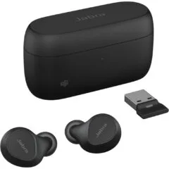 Jabra Evolve2 Buds USB-A MS - True Wireless Earbuds