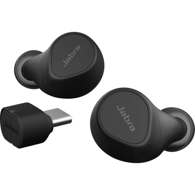Jabra Evolve2 Buds USB-C MS - Black — image 2