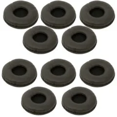 Jabra Leather Ear Cushions Replacement for BIZ 2300 - VE 10 - Black