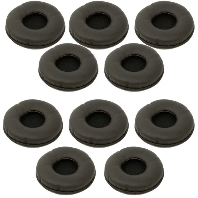 Jabra Leather Ear Cushions Replacement for BIZ 2300 - VE 10 - Black — image 1