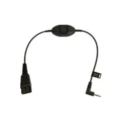 Jabra QD to 2.5mm Jack Cable - Smooth Finish - 0.3m