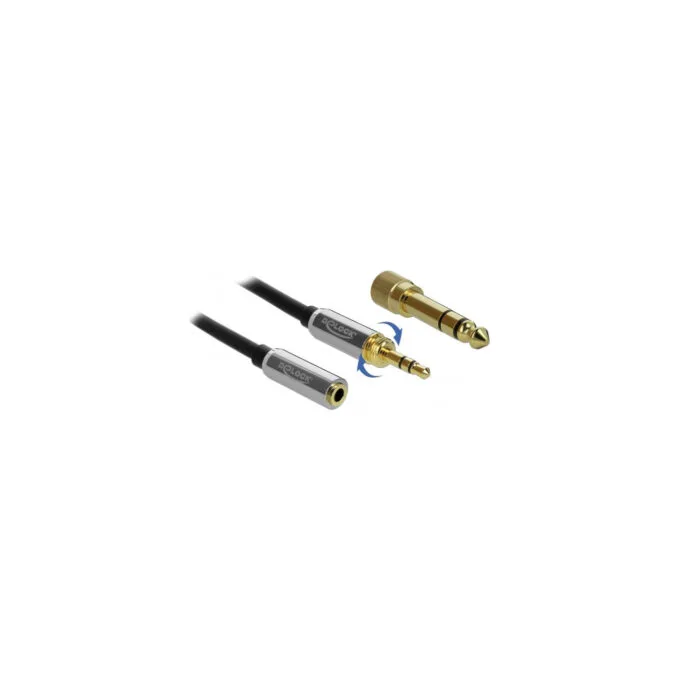 Jack extension cable 3.5mm 3-pin male to female — image 3
