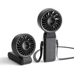 Jisulife Portable Personal Fan - Life7 - 5000mAh Black
