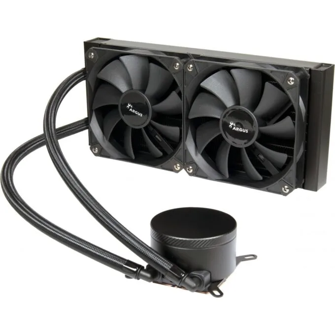 K Cooler Inter-Tech Wasserkühlung CPU Argus Iceman - B-240 - AIO Liquid 240 — image 1