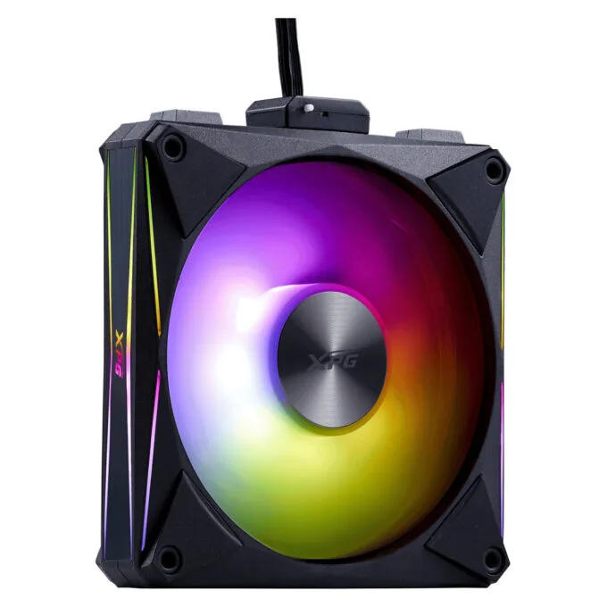 K COOLER XPG Hurricane MAG 120 ARGB PWM Lüfter 120mm schwarz 4er Pack — image 3