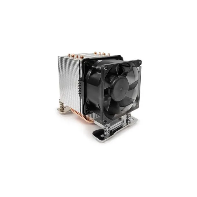 K Inter-Tech Kühler A-35 3HE aktiv AMD Socket SP3.TR4 - A-35 - Aluminium/Black — image 1