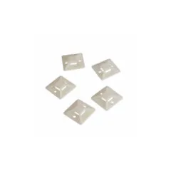 KAB0044 100pcs CABLE TIE MOUNTS 28x28 SELF-ADHESIVE LOGILINK