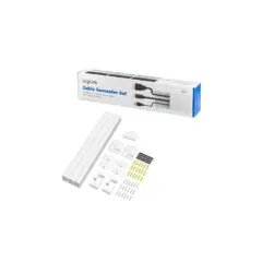KAB0110 CABLE CHANNEL SET, WALL INSTALLATION, 67pcs, WHITE LOGILINK