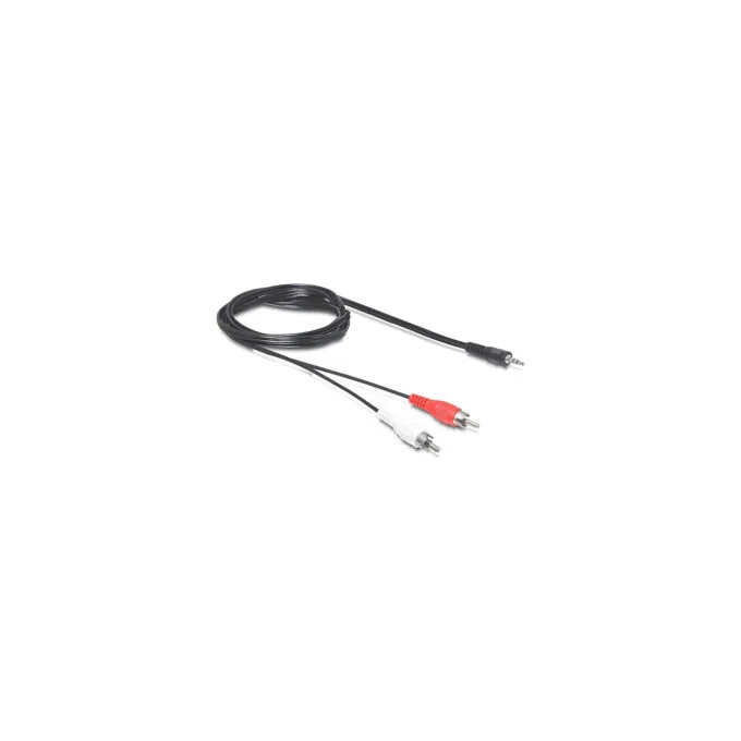 Kabel Klinke 3.5mm 3 Pin St 2x Cinch S — image 1